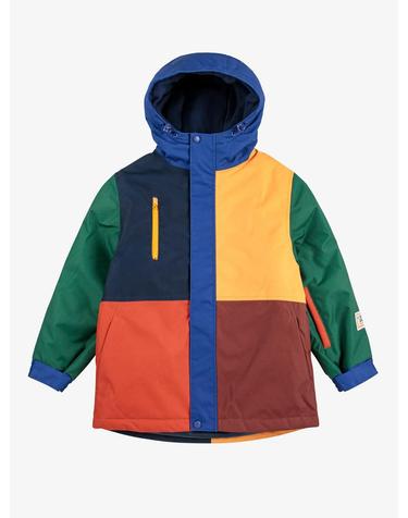 보보쇼즈 25FW 아동 스키자켓 Bobo Choses color block ski anorak B225AC129