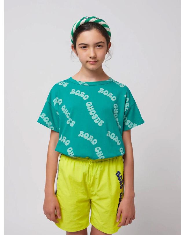보보쇼즈 보보쇼즈 25SS 아동 반바지 BOBO CHOSES TRACKSUIT BERMUDA SHORTS B125AC066 착용컷