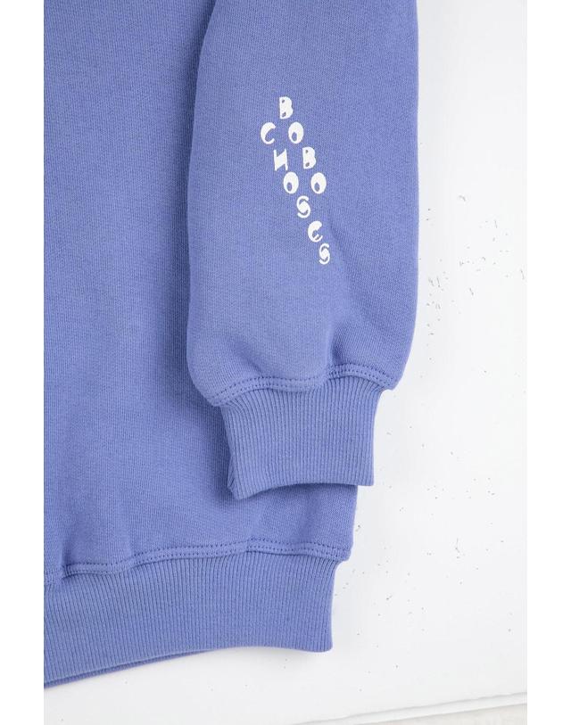 보보쇼즈 보보쇼즈 25FW 아동 맨투맨 Bobo Choses polo sweatshirt B225AC045 (기모) 착용컷