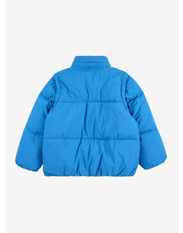 보보쇼즈 보보쇼즈 25FW 아동 패딩 자켓 Tic Tac Toe padded anorak B225AC124 착용컷