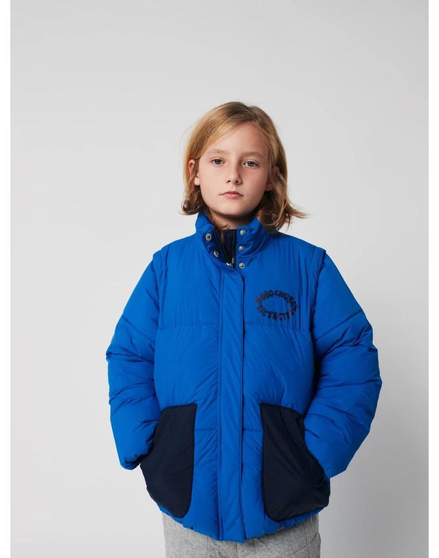 보보쇼즈 보보쇼즈 25FW 아동 패딩 자켓 Tic Tac Toe padded anorak B225AC124 착용컷