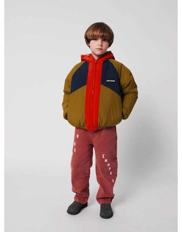 보보쇼즈 보보쇼즈 25FW 아동 자켓 Doggy Mate all over reversible anorak B225AC118 착용컷