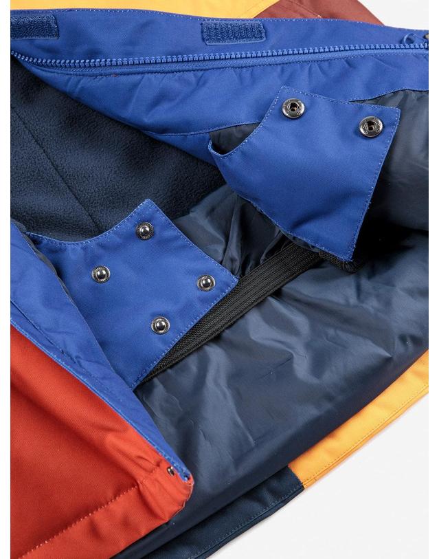 보보쇼즈 보보쇼즈 25FW 아동 스키자켓 Bobo Choses color block ski anorak B225AC129 착용컷