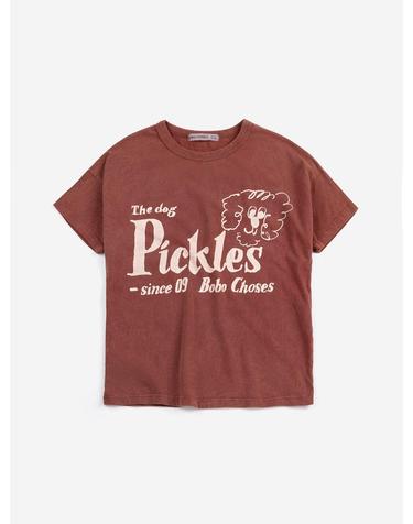 보보쇼즈 26SS 아동 반팔 티셔츠 Pickles The Dog T-shirt B126AC005