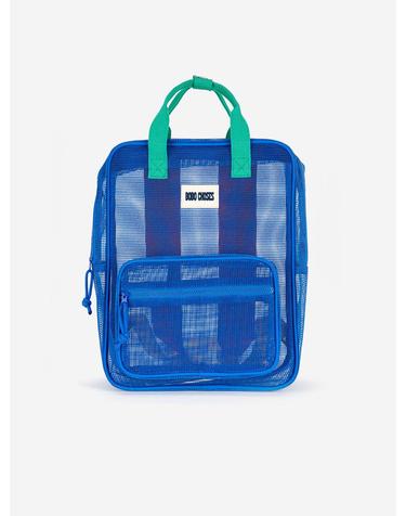 보보쇼즈 26SS아동 백팩 Bobo Choses color block mesh backpack B126AI032