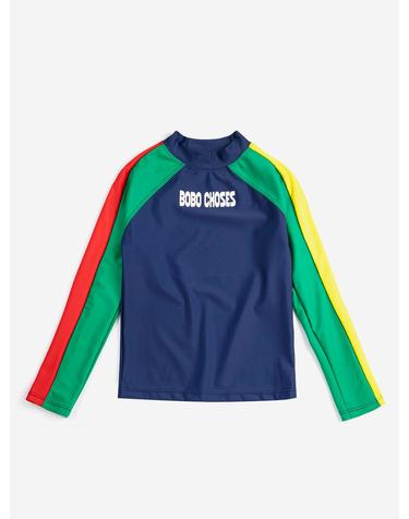 보보쇼즈 26SS 아동 수영복 래쉬가드 BOBO CHOSES COLOR BLOCK SWIM T-SHIRT B126AC132