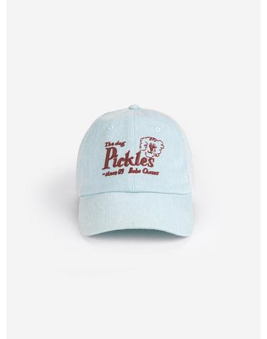 보보쇼즈 26SS 아동 캡모자 PICKLES THE DOG DENIM CAP B126AI013