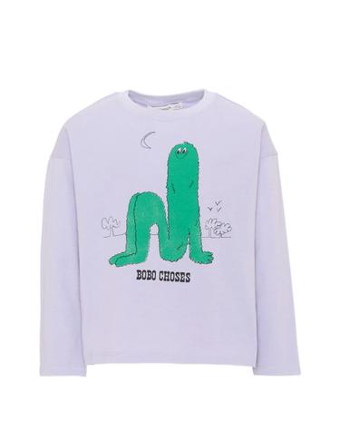 보보쇼즈 26FW 아동 긴팔 티셔츠 Long Puff T-shirt B226AC006