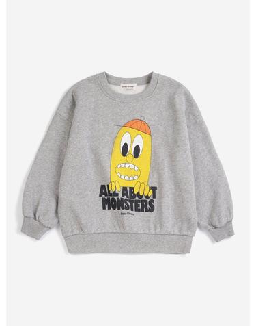 보보쇼즈 26FW 아동 맨투맨 Bigtooth Lemon sweatshirt B226AC027