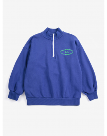 보보쇼즈 26FW 아동 반집업 맨투맨 Mystery BC half zipped sweatshirt B226AC043