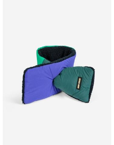 보보쇼즈 26FW 아동 목도리 COLOR BLOCK SHEEPSKIN NECK WARMER B226AI030