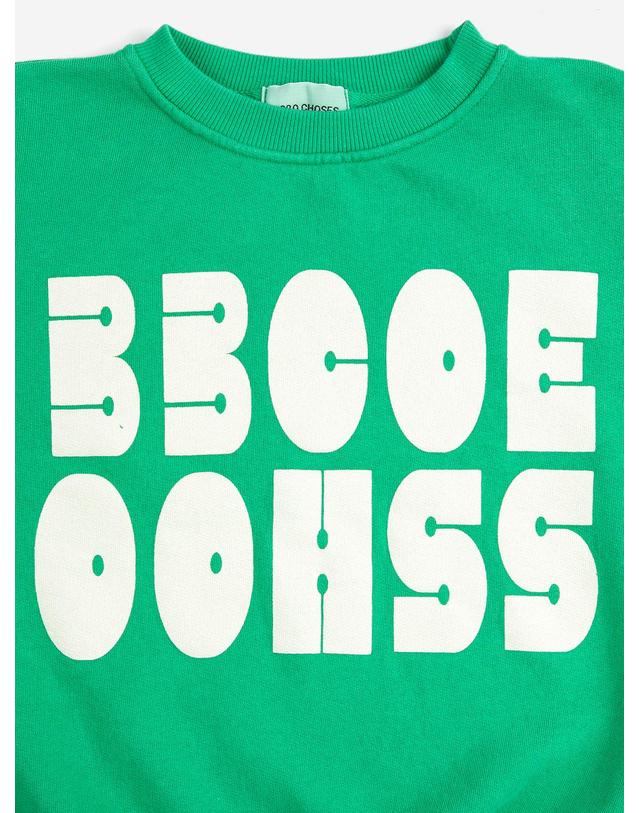 보보쇼즈 보보쇼즈 26SS 아동 맨투맨 BOBO CHOSES MODERN SWEATSHIRT B126AC142 착용컷
