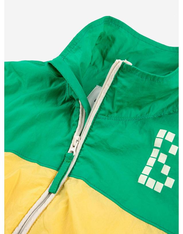 보보쇼즈 보보쇼즈 26SS 아동점퍼 SQUARE BOBO CHOSES TRACKSUIT JACKET B126AC117 착용컷