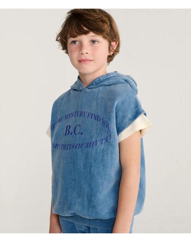 보보쇼즈 보보쇼즈 26FW 아동 후드 티셔츠 Mystery BC sleeveless hoodie B226AC045 착용컷