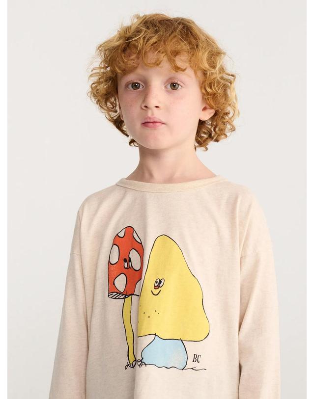 보보쇼즈 보보쇼즈 26FW 아동 긴팔 티셔츠 MUSH MONSTER DUO T-SHIRT B226AC012 착용컷