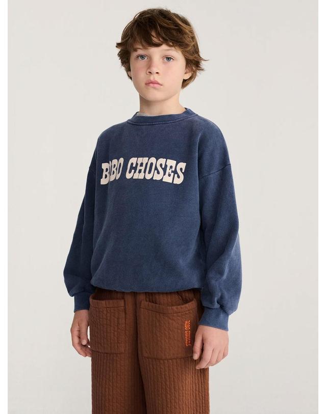 보보쇼즈 보보쇼즈 26FW 아동 맨투맨 BOBO CHOSES POP SWEATSHIRT B226AC033 착용컷