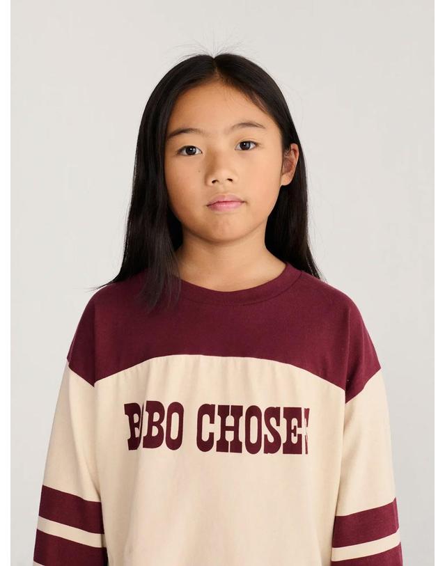 보보쇼즈 보보쇼즈 26FW 아동 긴팔 티셔츠 BOBO CHOSES POP T-SHIRT B226AC112 착용컷