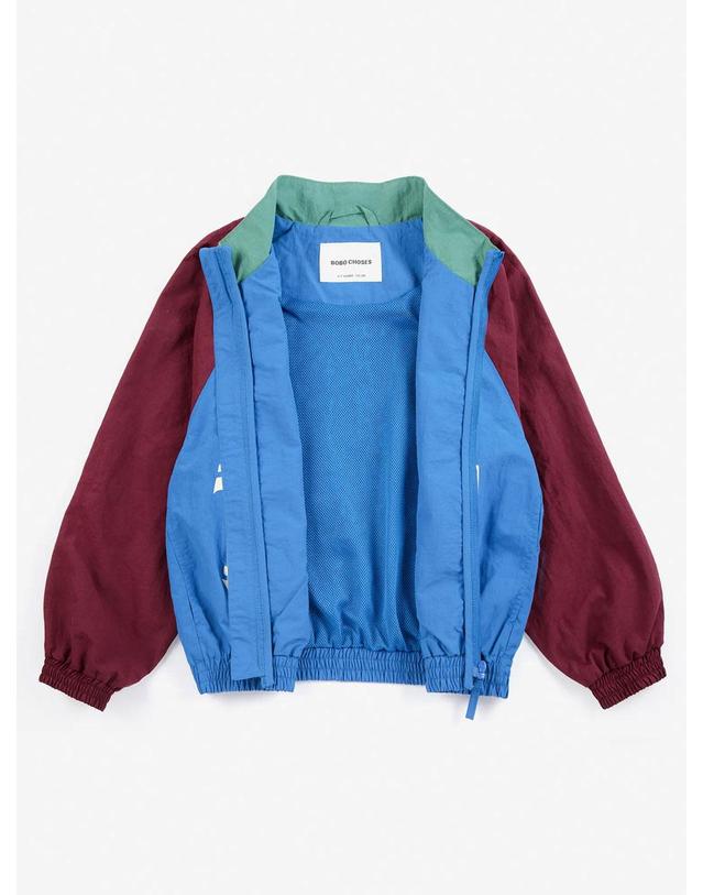 보보쇼즈 보보쇼즈 26FW 아동 점퍼 EMBOSSED TRACKSUIT JACKET B226AC117 착용컷