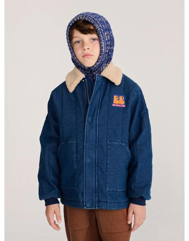 보보쇼즈 보보쇼즈 26FW 아동 데님 자켓 BOOO TAG DENIM JACKET B226AC105 착용컷