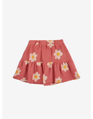 [BOBO CHOSES] 보보쇼즈 23FW 키즈 스커트 Retro Flowers all over skirt 223AC097
