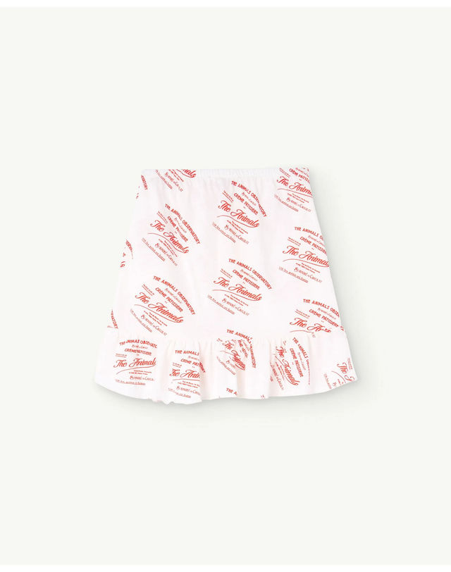 보보쇼즈 [TAO] 타오 24SS 키즈 스커트 MANATEE KIDS SKIRT S24044 레드 착용컷