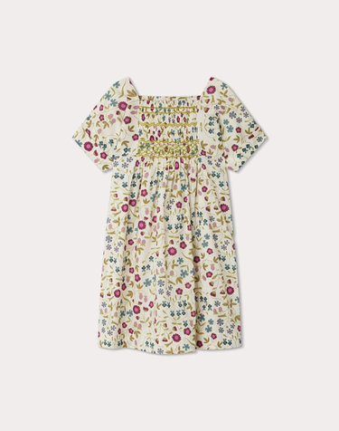 [BONPOINT] 봉쁘앙 키즈 원피스 ROBE SMOCKEE PAYSANNE S03GDRW00033