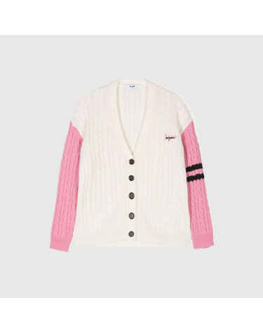 MSGM KIDS 24FW 키즈 가디건 KNIT CARDIGAN GIRL F4MSJGCA197
