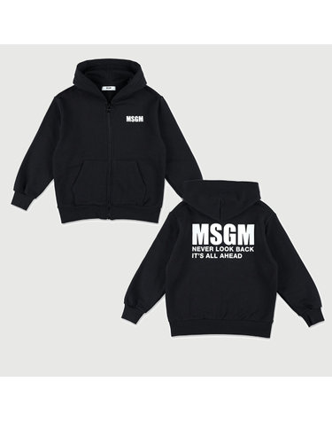 MSGM KIDS 24FW 키즈 후드 집업 ZIP HOODIE UNISEX F4MSJUZH073 (기모)