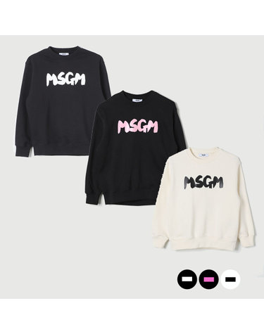 MSGM KIDS 24FW 키즈 맨투맨 SWEATSHIRT UNISEX F4MSJUSW060_3COLOR (기모)