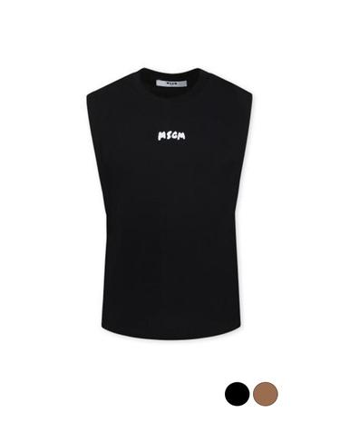 MSGM KIDS 25SS 아동 나시 JERSEY SLEEVELESS S5MSJBTH007