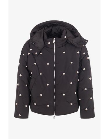MSGM KIDS 25FW 키즈 패딩 STUTTED NYLON PUFFER JACKET GIRL F5MSJGPF006