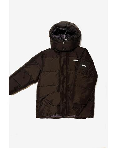 MSGM KIDS 25FW 키즈 롱패딩 RIPSTOP NYLON PUFFER JACKET F5MSJUPF001