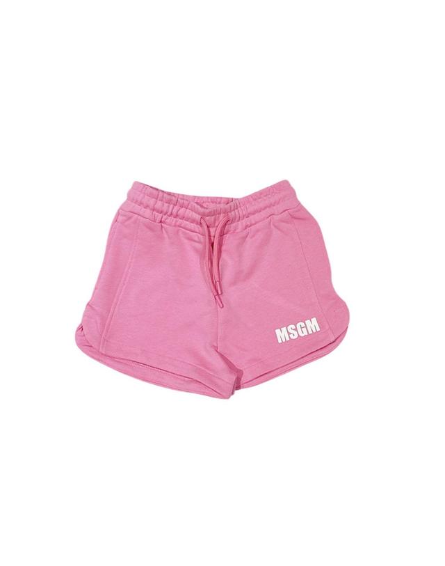 엠에스지엠 키즈 엠에스지엠키즈 MSGM KIDS 25SS 아동 반바지 SHORTS FELPA GIRL S5MSJGSH095 (2COLOR) 착용컷