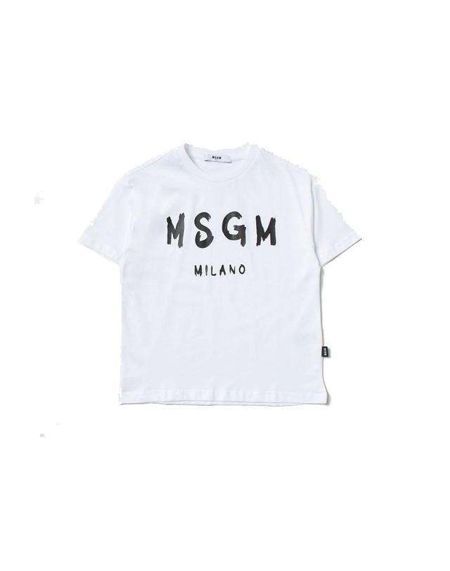 엠에스지엠 키즈 엠에스지엠키즈 MSGM KIDS 25SS 아동 티셔츠 JERSEY T-SHIRT UNISEX S5MSJUTH063 (4color) 착용컷