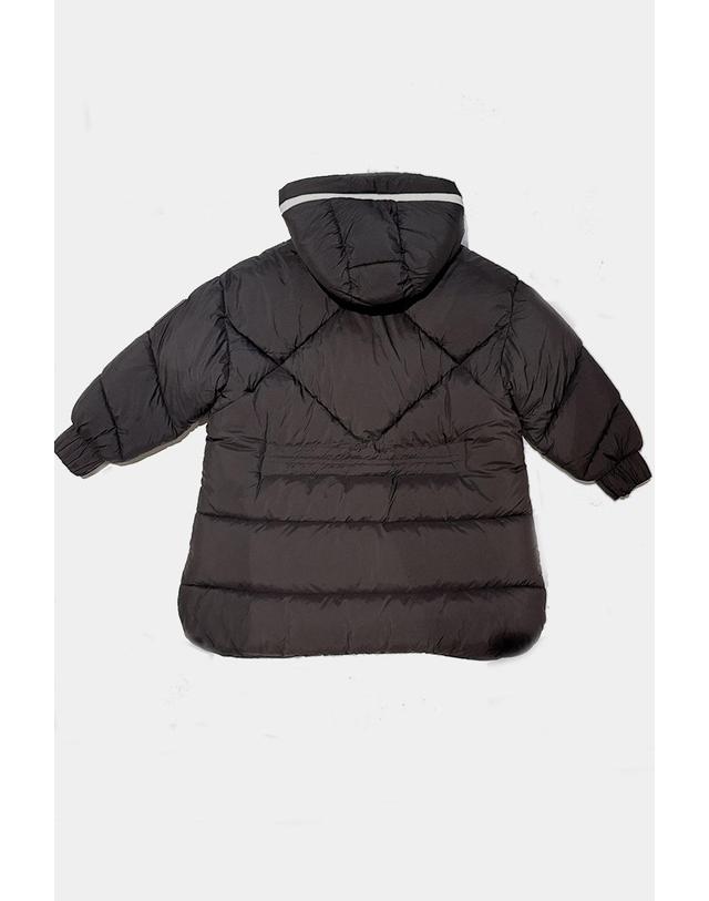 엠에스지엠 키즈 엠에스지엠키즈 MSGM KIDS 25FW 키즈 롱패딩 SOFT NYLON PUFFER JACKET F5MSJGPF005 착용컷