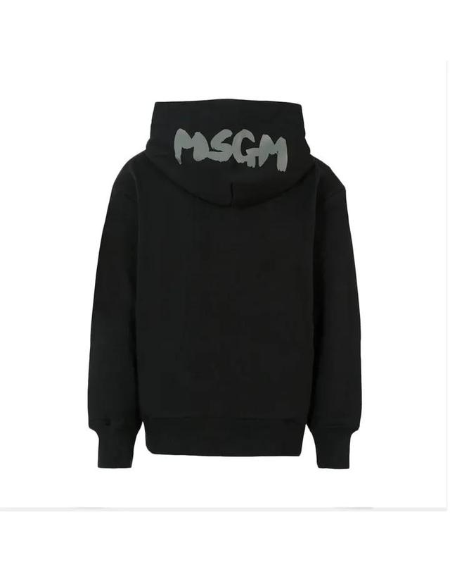 엠에스지엠 키즈 엠에스지엠키즈 MSGM KIDS 25FW 아동 후드집업 ZIP HOODIE UNISEX F5MSJUZH002 (기모) 착용컷