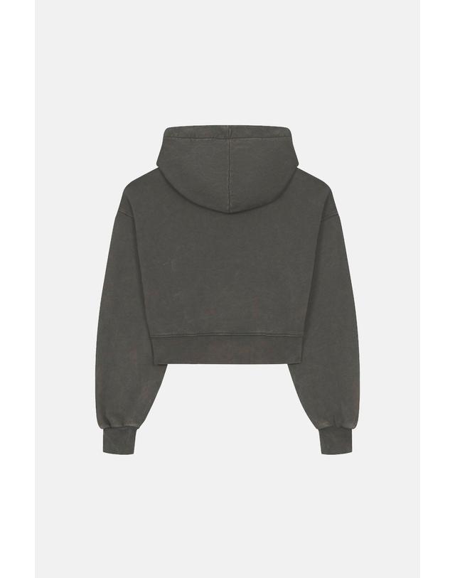 엠에스지엠 키즈 엠에스지엠키즈 MSGM KIDS 25FW 아동 크롭후드 WASHED CROPPED HOODIE GIRL F5MSJGHS161 (기모) 착용컷