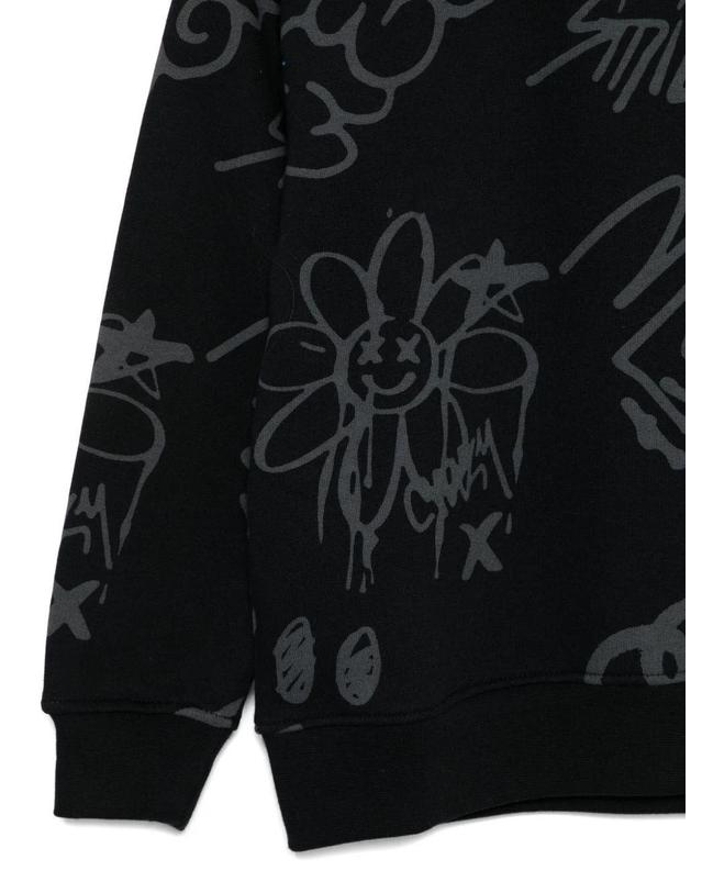 엠에스지엠 키즈 엠에스지엠키즈 MSGM KIDS 25FW 아동 후드티 HOODIE UNISEX F5MSJBHS246 (기모) 착용컷