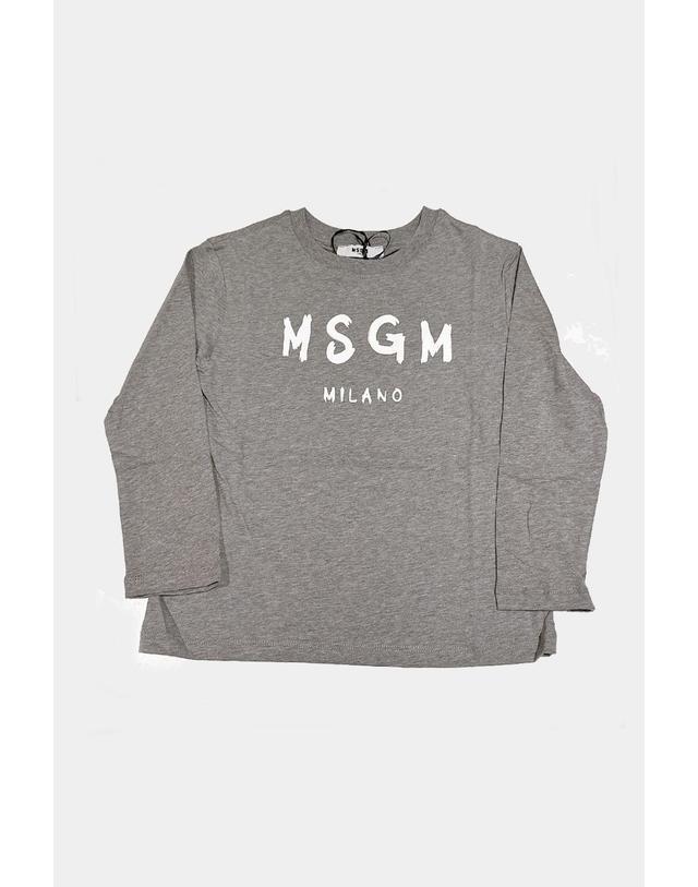 엠에스지엠 키즈 엠에스지엠키즈 MSGM KIDS 25FW 키즈 긴팔 티셔츠 JERSEY T-SHIRT UNISEX F5MSJUTH008 (3 COLOR) 착용컷