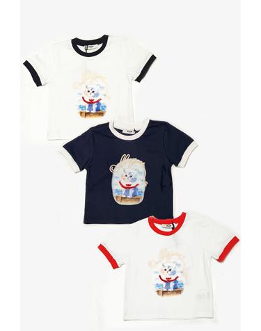 MSGM KIDS 26SS 키즈 반팔 티셔츠 HAND EMBROIDERY JERSEY T-SHIRT GIRL S6MSJGTH016 (3컬러)