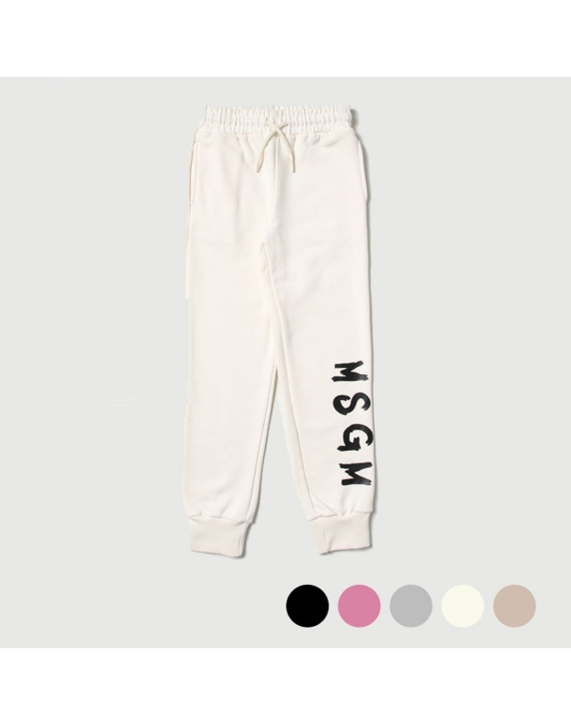엠에스지엠 키즈 엠에스지엠키즈 [MSGM KIDS] 키즈 조거 팬츠 PANTALONI FELPA JUNIOR MS029342 (6 color) 착용컷