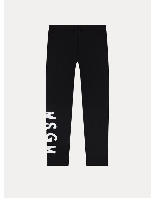 엠에스지엠 키즈 엠에스지엠키즈 [MSGM KIDS] 23FW 키즈 레깅스 STRETCH JERSEY LEGGINGS GIRL F3MSJGLG029 (2 COLOR) 착용컷