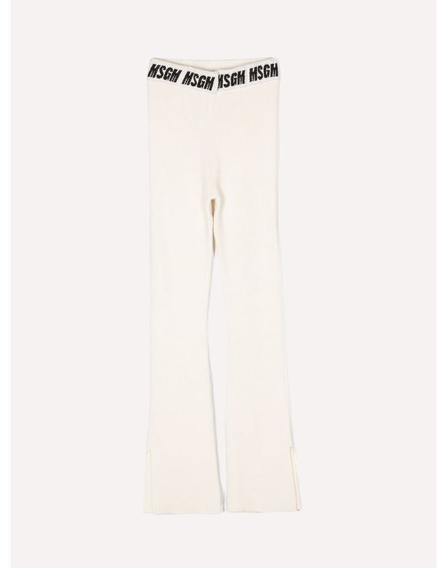 엠에스지엠 키즈 엠에스지엠키즈 [MSGM KIDS] 23FW 키즈 니트팬츠 RIB KNITTED PANTS GIRL F3MSJGPA070 (3 COLOR) 착용컷