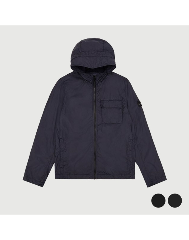 스톤아일랜드키즈 [STONE ISLAND] 스톤아일랜드 키즈 후드 윈드자켓 781640233 (2 color) 착용컷