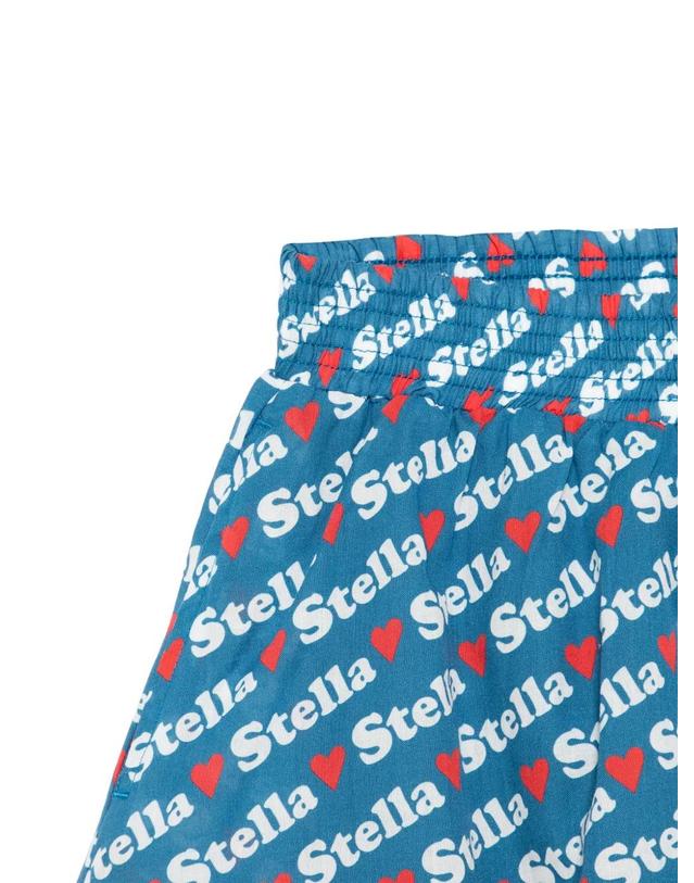 스텔라맥카트니 키즈 스텔라맥카트니키즈 STELLA MCCARTNEY 스텔라맥카트니 25SS 키즈 스커트 SKIRT TW7A91Z2563 레드 착용컷