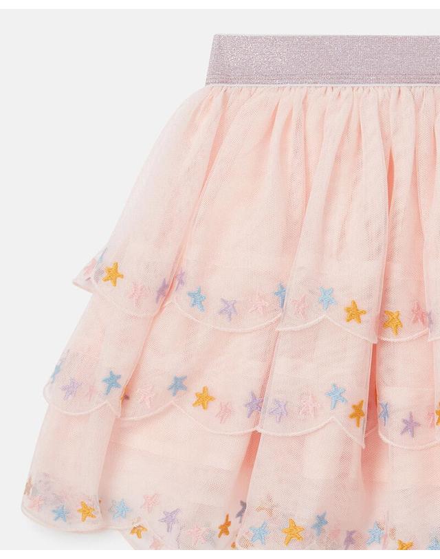 스텔라맥카트니키즈 스텔라맥카트니 키즈 26SS 아동 스커트 SKIRT TY7A31-Z1119 레드 착용컷
