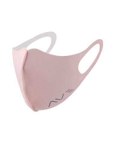 [AVAVE] 어베이브 이니셜로고 3D입체 컬러마스크 연핑크 자외선차단 햇빛가리개 파크골프 스포츠 자전거 등산 러닝 마스크