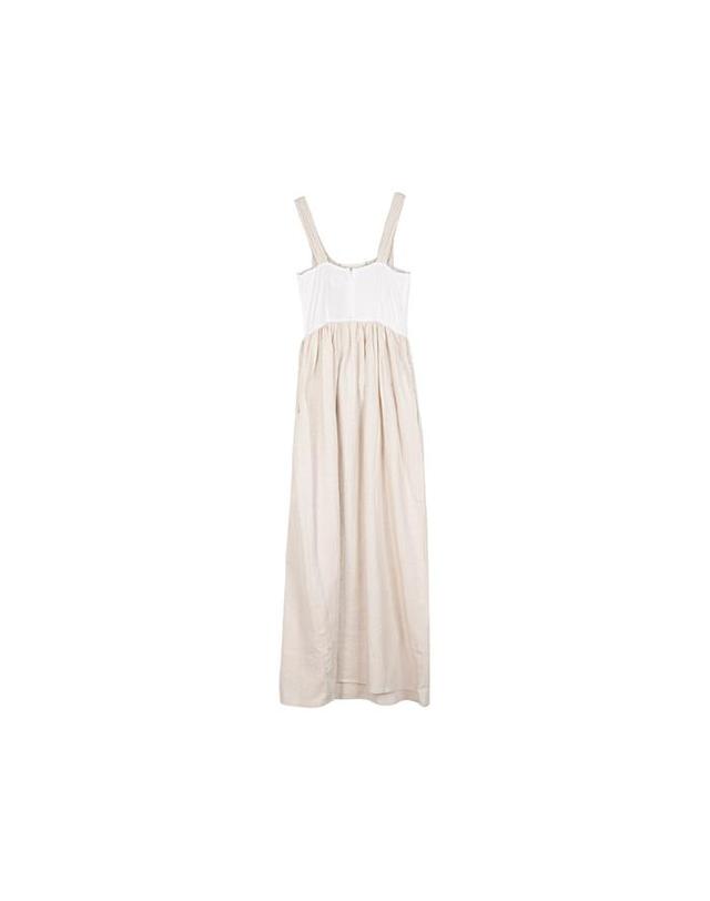 타치클로징 타치클로딩 여성 MAXI EMBROIDERED DRESS 아이보리 Magnolia-IV 착용컷