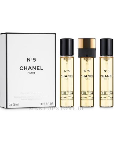 [샤넬] N5 오 드 뚜왈렛 트위스트 앤 스프레이 20ml x 3 리필
