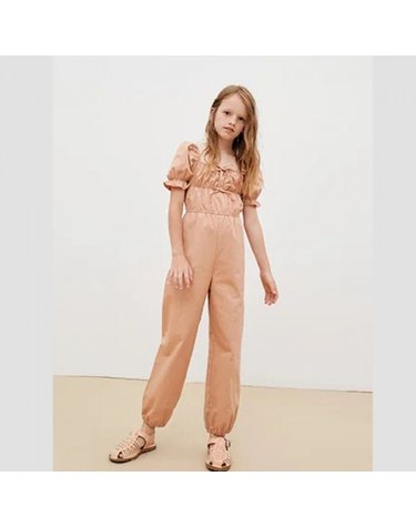 [THE NEW SOCIETY] 더뉴소사이어티 키즈 점프수트 Fiorella Jumpsuit Fiori Di Pesco